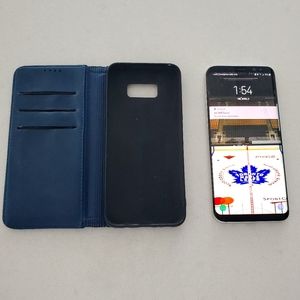 Samsung unlocked S8 plus 64gb silver good condition comes + case + 8gb sd card